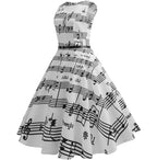 Trending retro floral print dresses