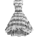 Trending retro floral print dresses