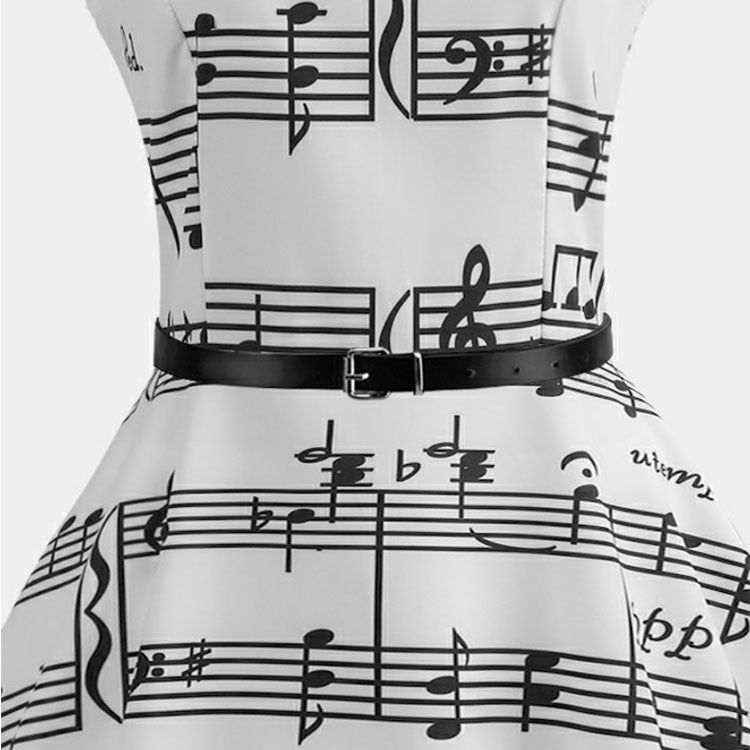 Trending retro floral print dresses