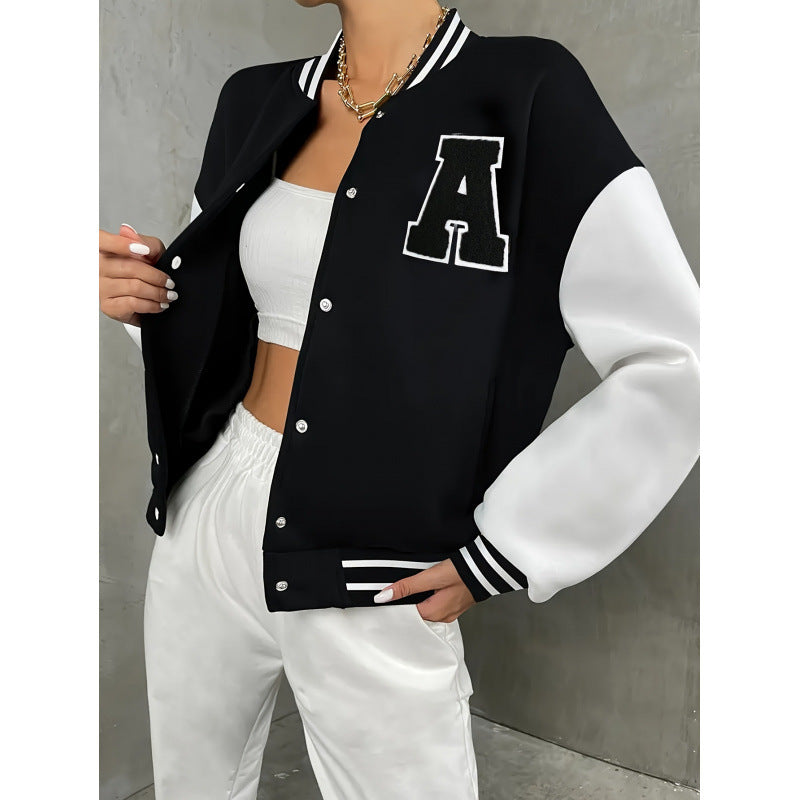 loose fit cardigan coat women fashion