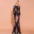 Modern evening dress for women