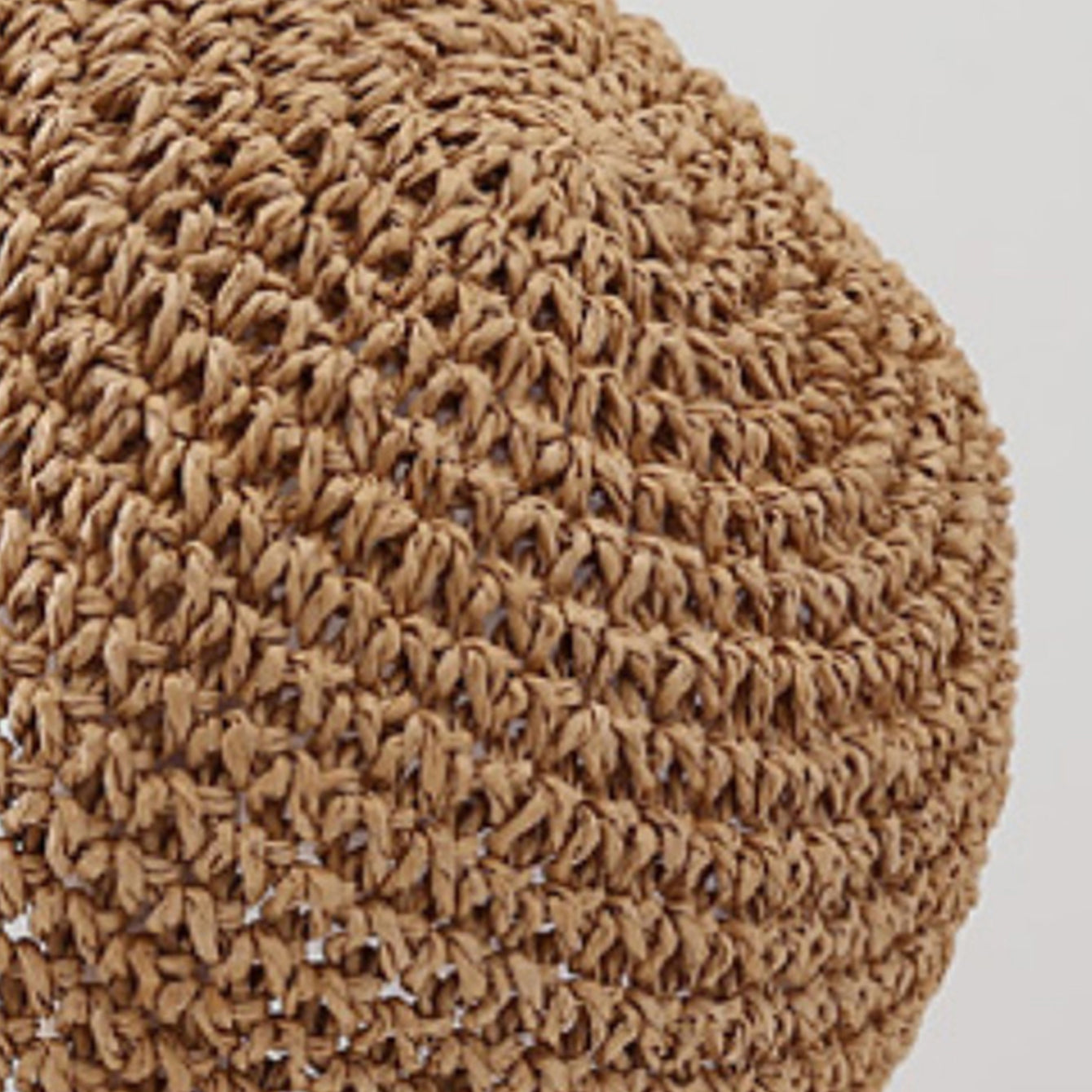 Korean Style Woven Straw Sun Hat – Wide Brim Beach Vacation Hat